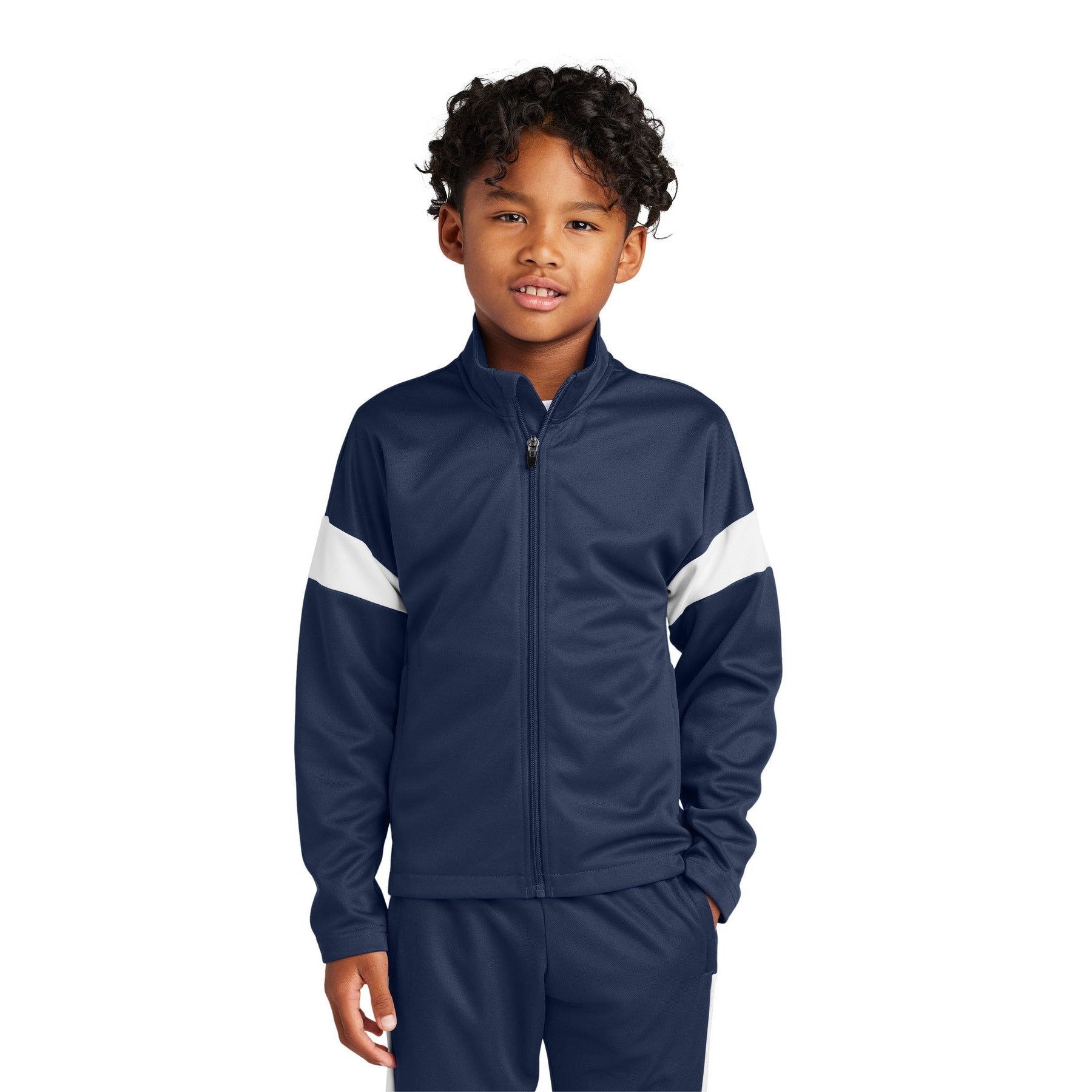 Sport-Tek-Sport-Tek® Youth Travel Full-Zip Jacket YST800-MedTech-5