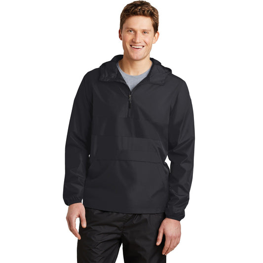 Sport-Tek-Sport-Tek® Zipped Pocket Anorak. JST65-MedTech-1