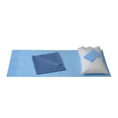 Medline-Spunbond Sheet Set - Top, Bottom, Pillow Case and Pad-MedTech-1
