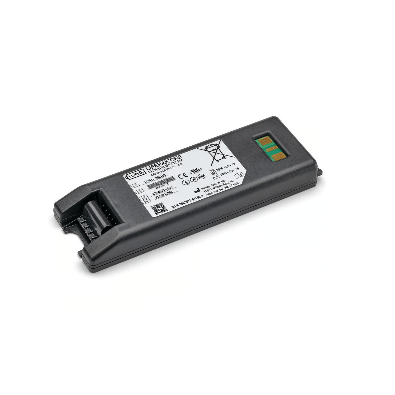 Stryker / Physio-Control-Stryker LIFEPAK® CR2 Lithium 4-Year Battery-MedTech-1