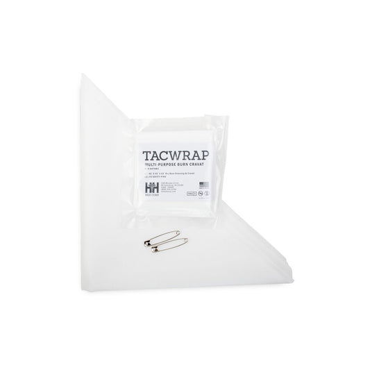 Safeguard Medical-Tactical Multi Bandage w/ 12"x12" pad - White 8" case of 80-MedTech-1