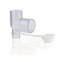 Teleflex Medical-Teleflex Right-Angle Ventilator Adapter with Capped Suction Port-MedTech-1