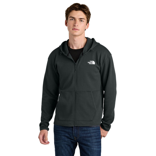 The North Face-The North Face® Double-Knit Full-Zip Hoodie NF0A8BUS-MedTech-1