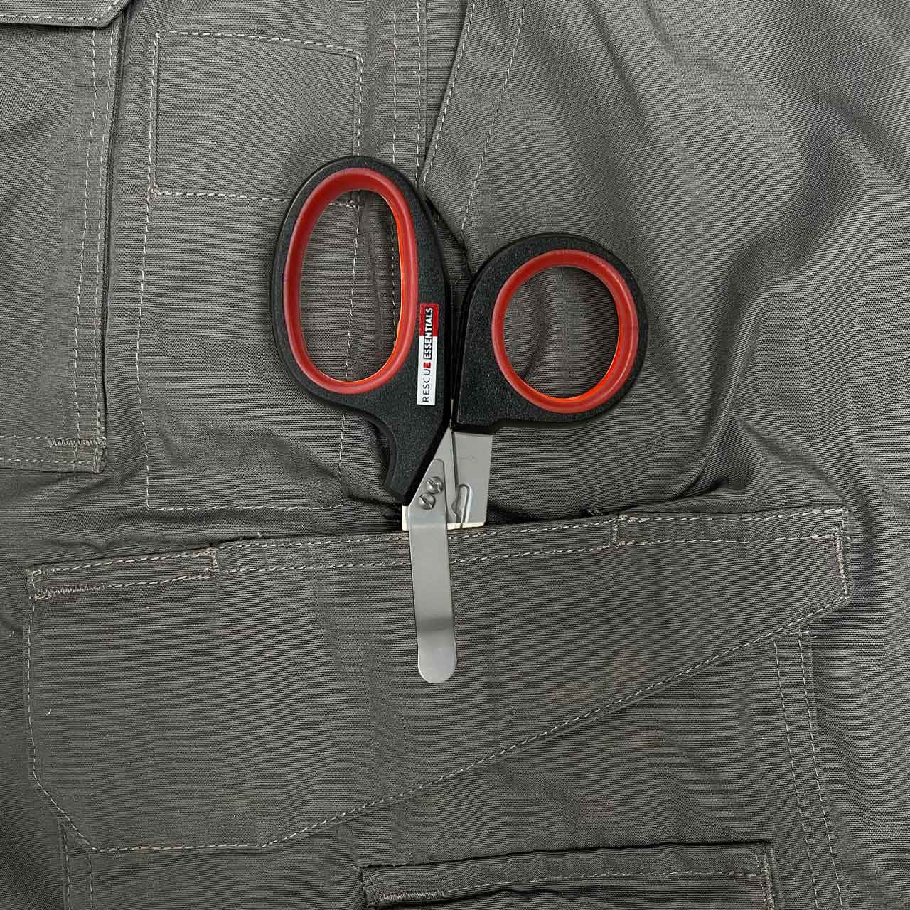 Rescue Essentials-Thin Line Shears, 7.5" With Clip-MedTech-5