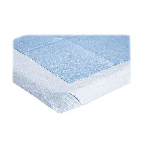 Medline-Tissue/Poly Stretcher Sheet, Blue-MedTech-1