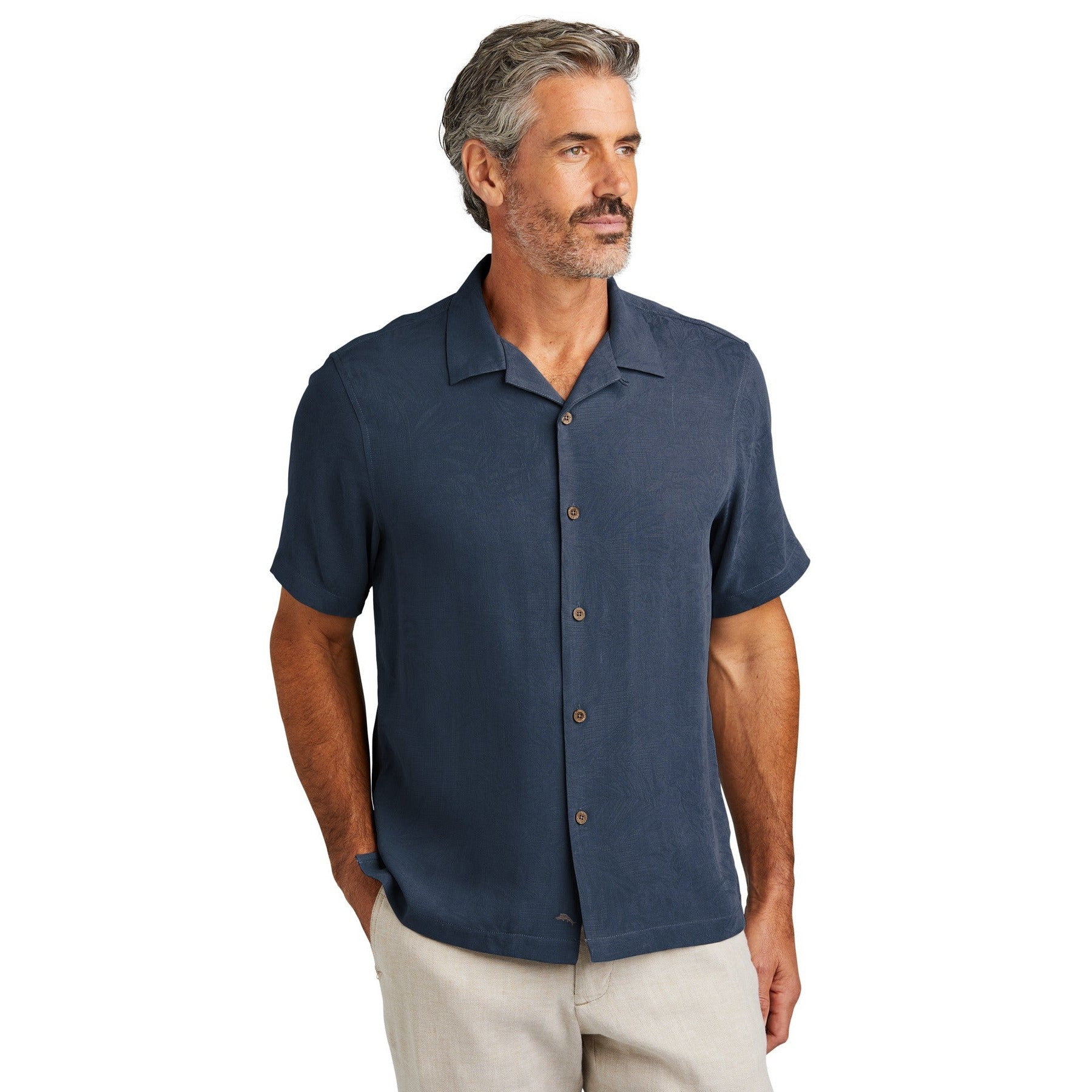 Tommy Bahama-Tommy Bahama® Tropic Isles Short Sleeve Shirt ST325384TB-MedTech-3
