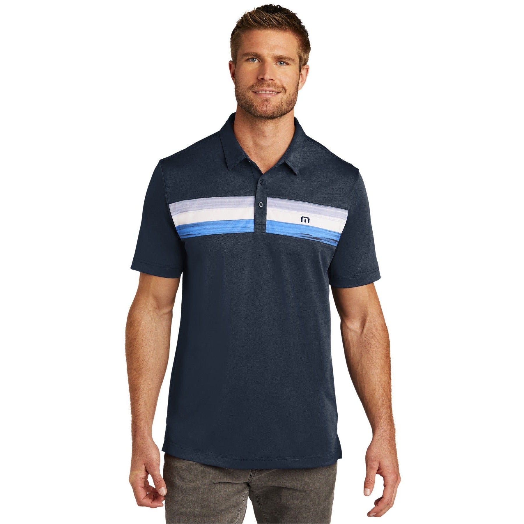 TravisMathew-TravisMathew Cabana Chest Stripe Polo. TM1MU416-MedTech-2