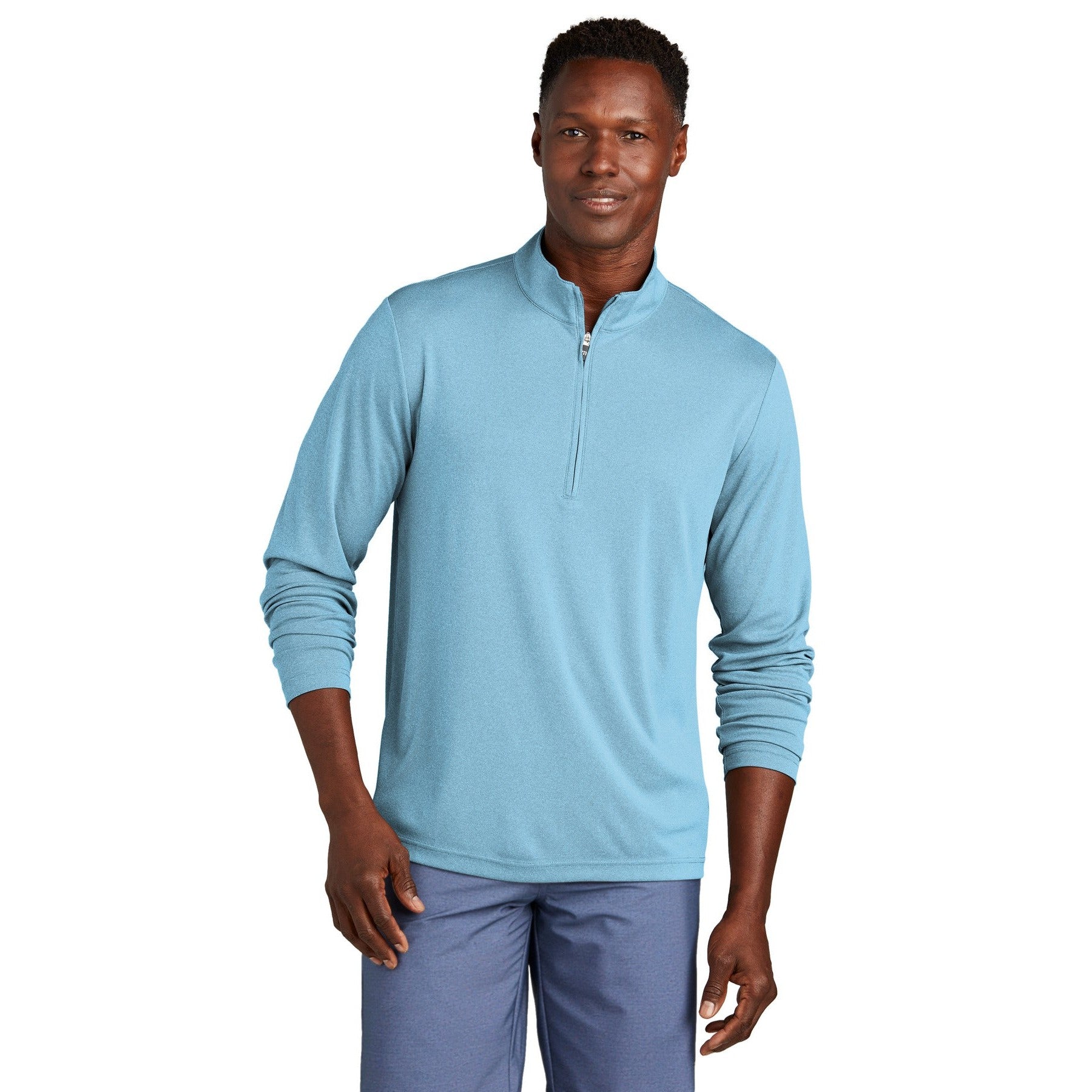 TravisMathew-TravisMathew Coto Performance 1/4-Zip TM1MY397-MedTech-2