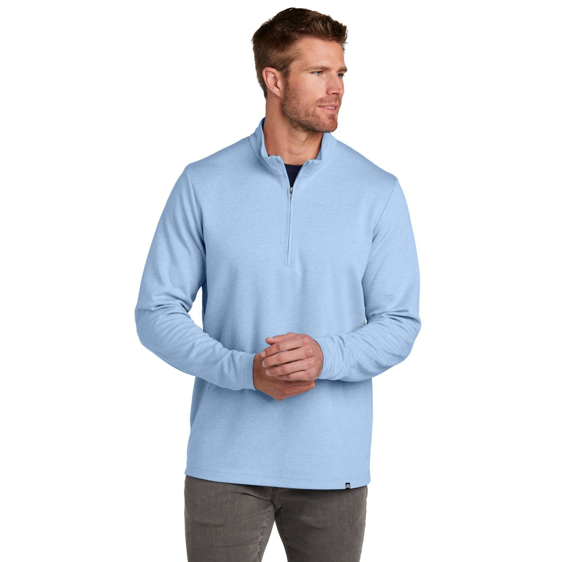 TravisMathew-TravisMathew Coveside 1/4-Zip TM1MZ339-MedTech-4