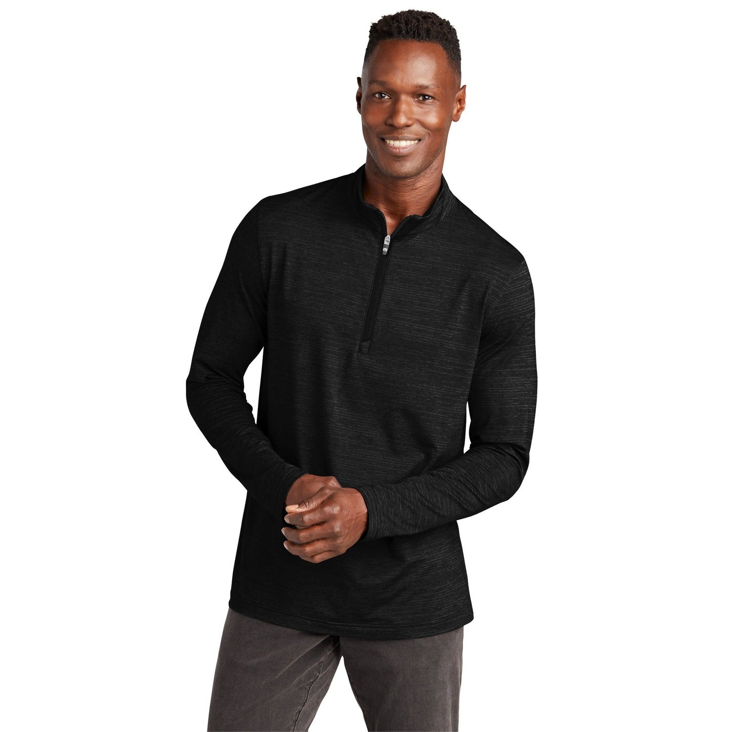 TravisMathew-TravisMathew Crestview 1/4-Zip TM1MW452-MedTech-1