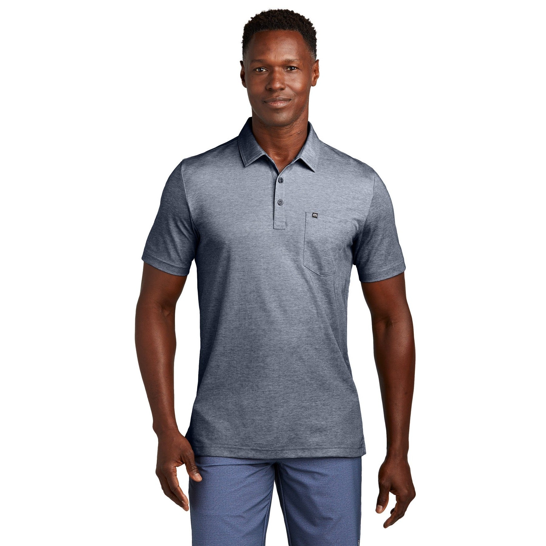 TravisMathew-TravisMathew Oceanside Heather Pocket Polo TM1MY404-MedTech-2