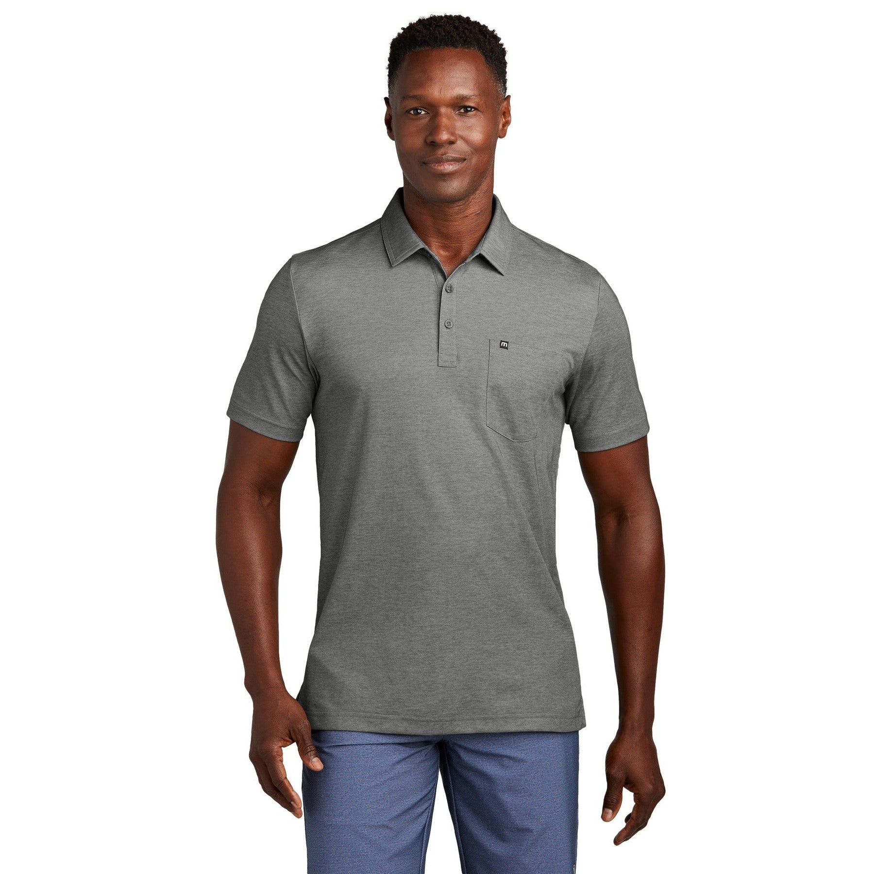 TravisMathew-TravisMathew Oceanside Heather Pocket Polo TM1MY404-MedTech-3