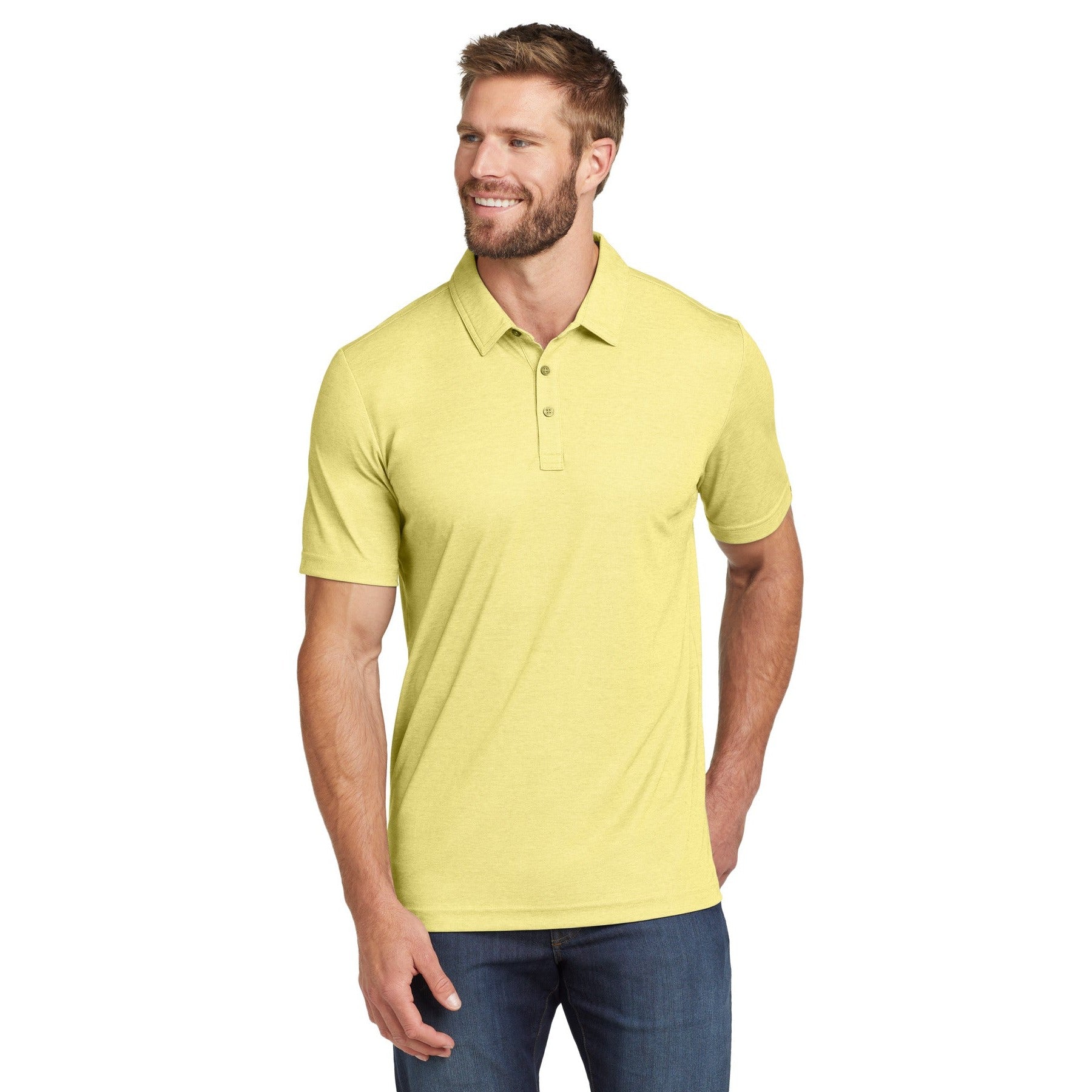 TravisMathew-TravisMathew Oceanside Heather Polo. TM1MU412-MedTech-6