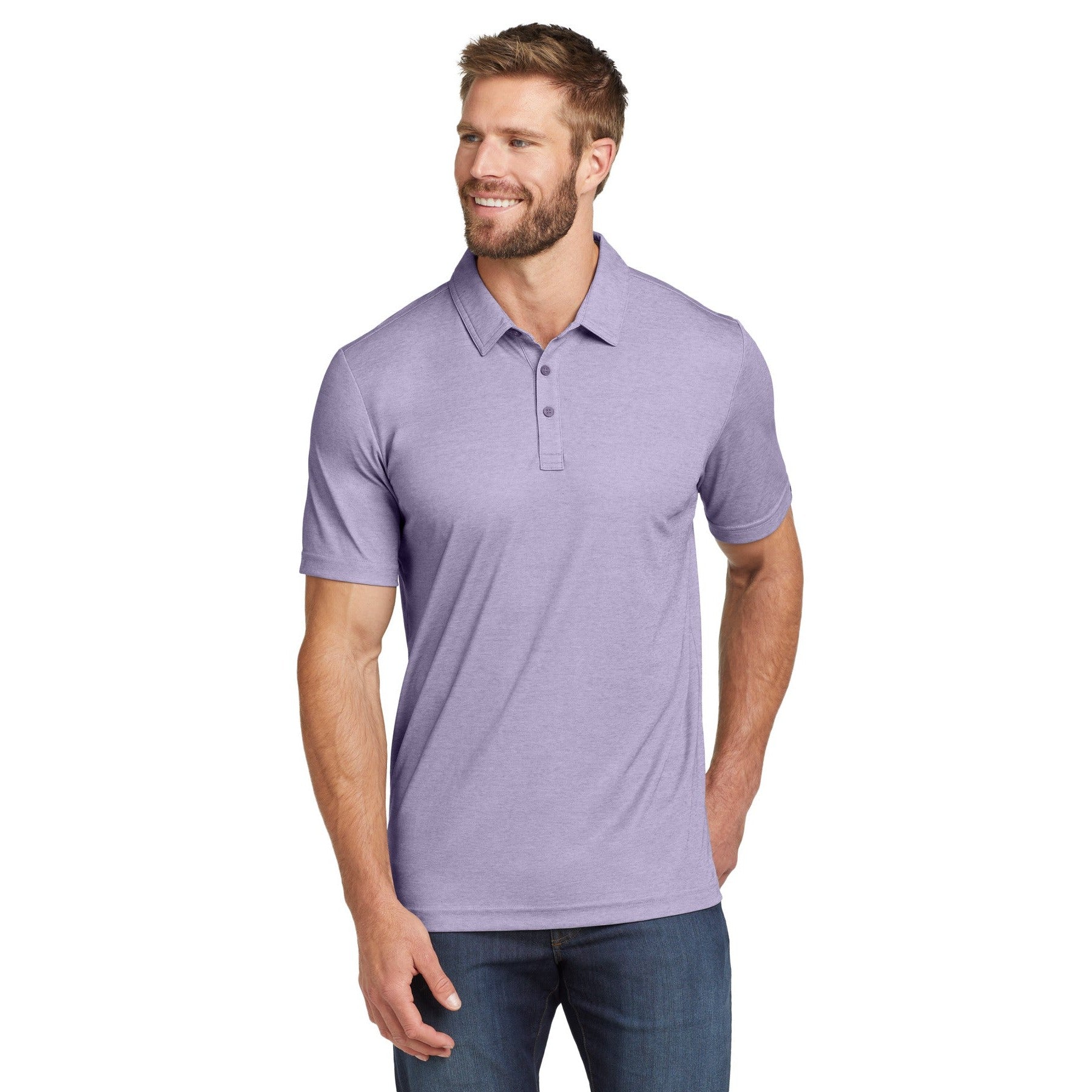 TravisMathew-TravisMathew Oceanside Heather Polo. TM1MU412-MedTech-7