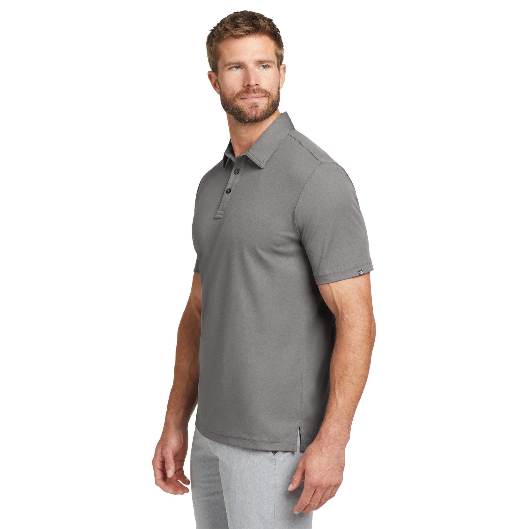 TravisMathew-TravisMathew Oceanside Solid Polo. TM1MU411-MedTech-4