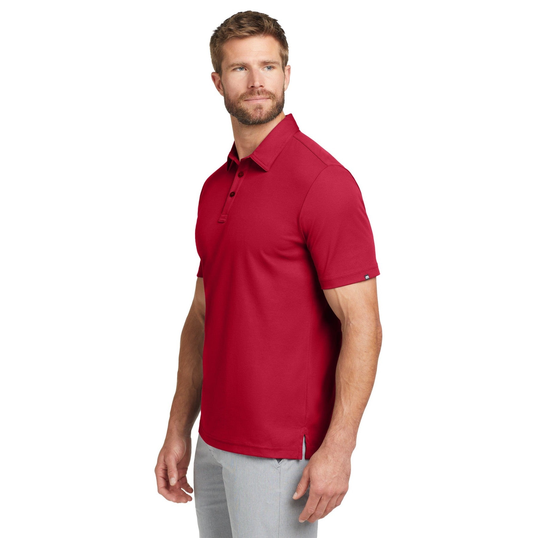 TravisMathew-TravisMathew Oceanside Solid Polo. TM1MU411-MedTech-5