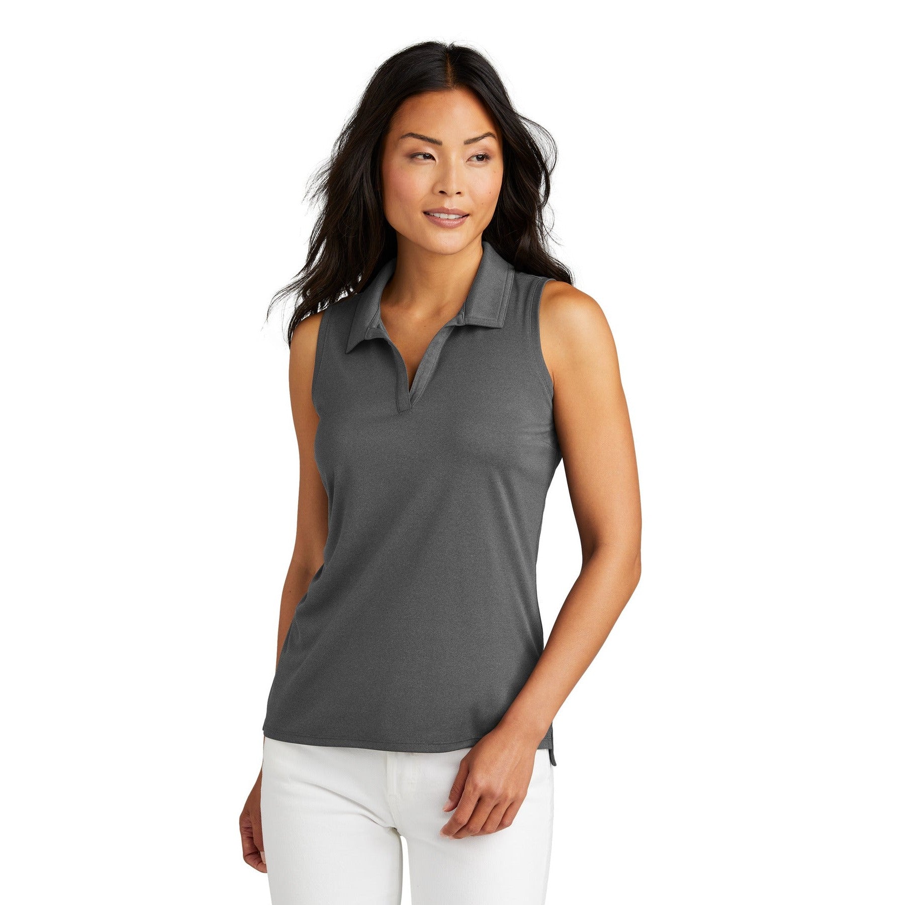 TravisMathew-TravisMathew Women's Coto Performance Sleeveless Polo TM1WX001-MedTech-4