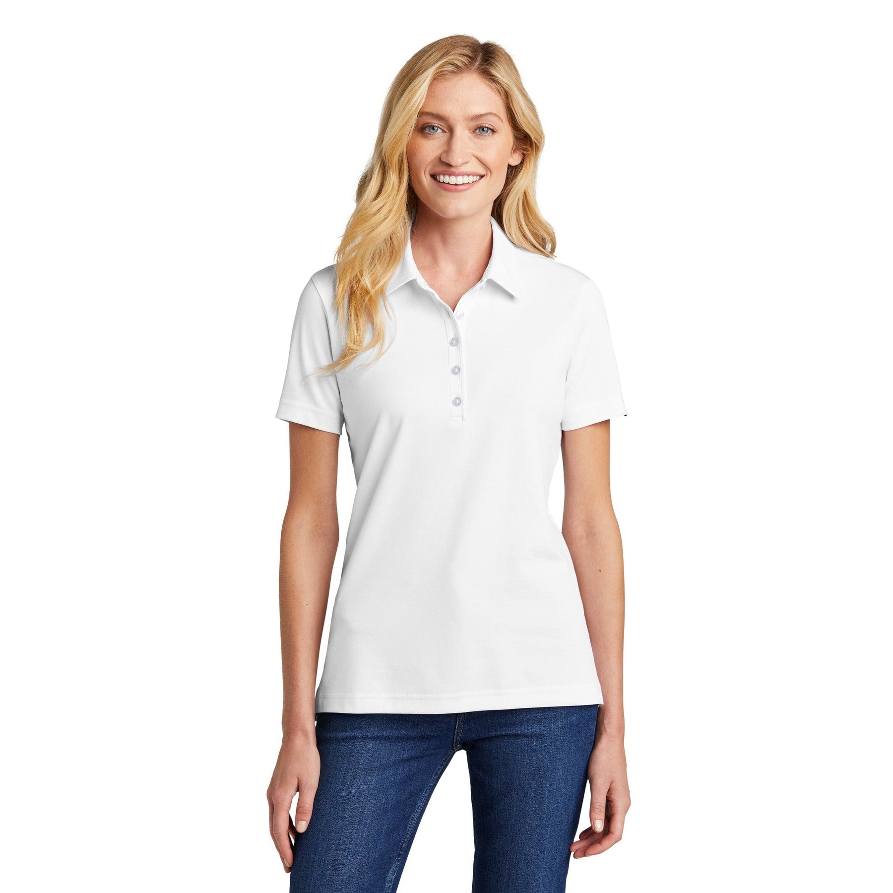TravisMathew-TravisMathew Women's Oceanside Solid Polo TM1WW001-MedTech-5