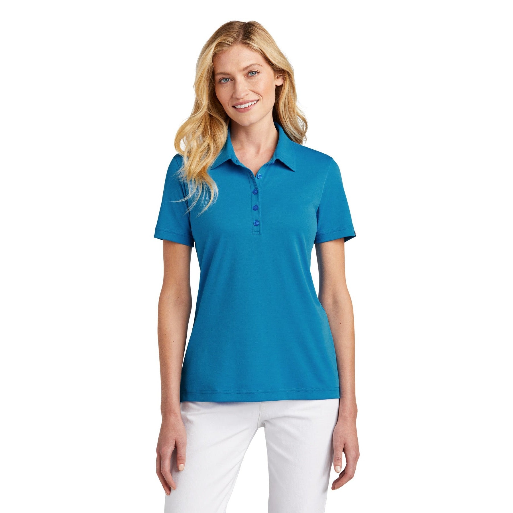 TravisMathew-TravisMathew Women's Oceanside Solid Polo TM1WW001-MedTech-3