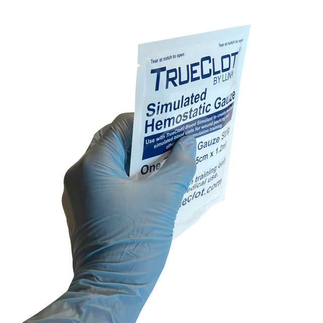 TrueClot®-TrueClot® Simulated Hemostatic Gauze, 12ft, Z-Packed, 3-Pack-MedTech-5
