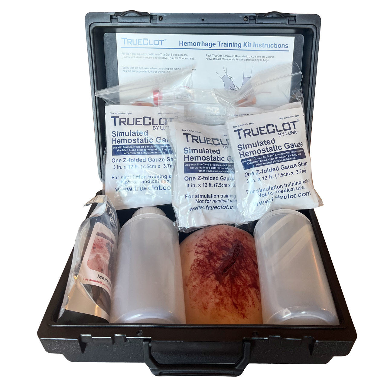 TrueClot®-TrueClot® Wound Packing Training Kit, Laceration-MedTech-1