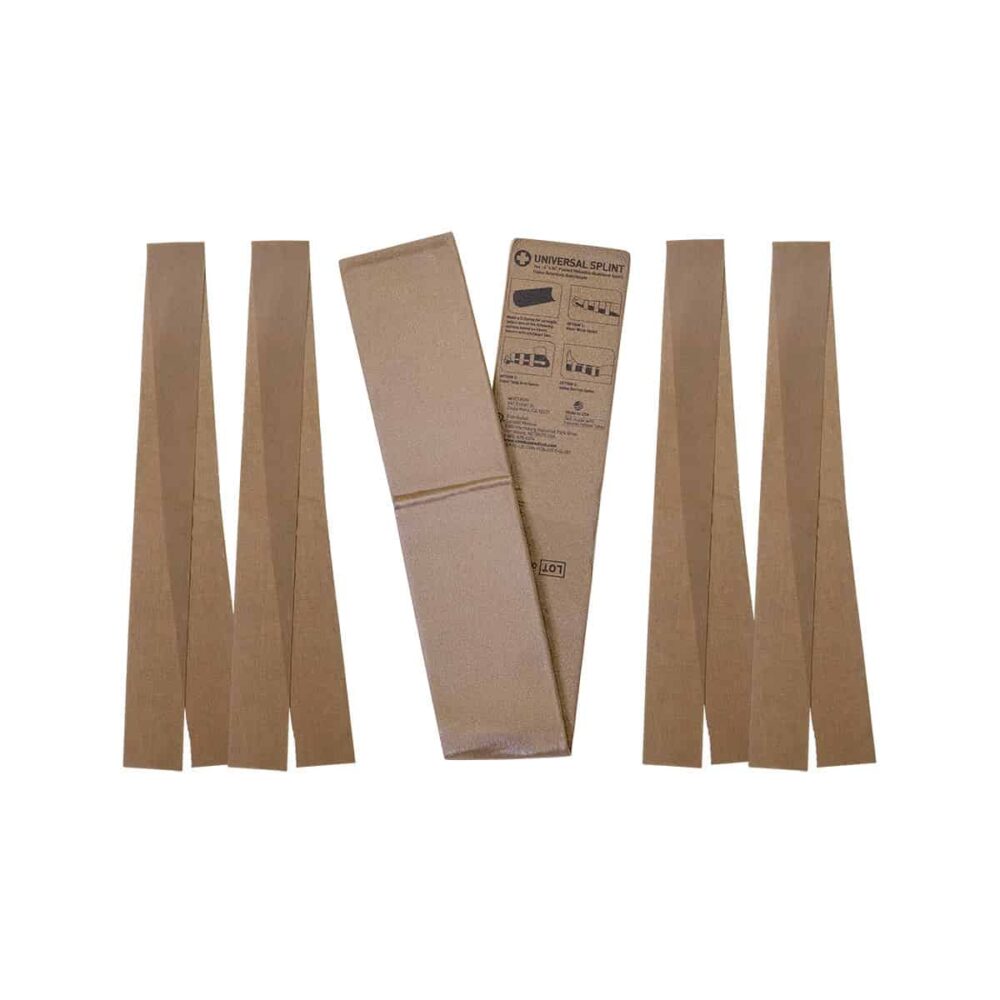 Safeguard Medical-Universal Splint ST, Flame Retardant - Coyote Brown flat-MedTech-1