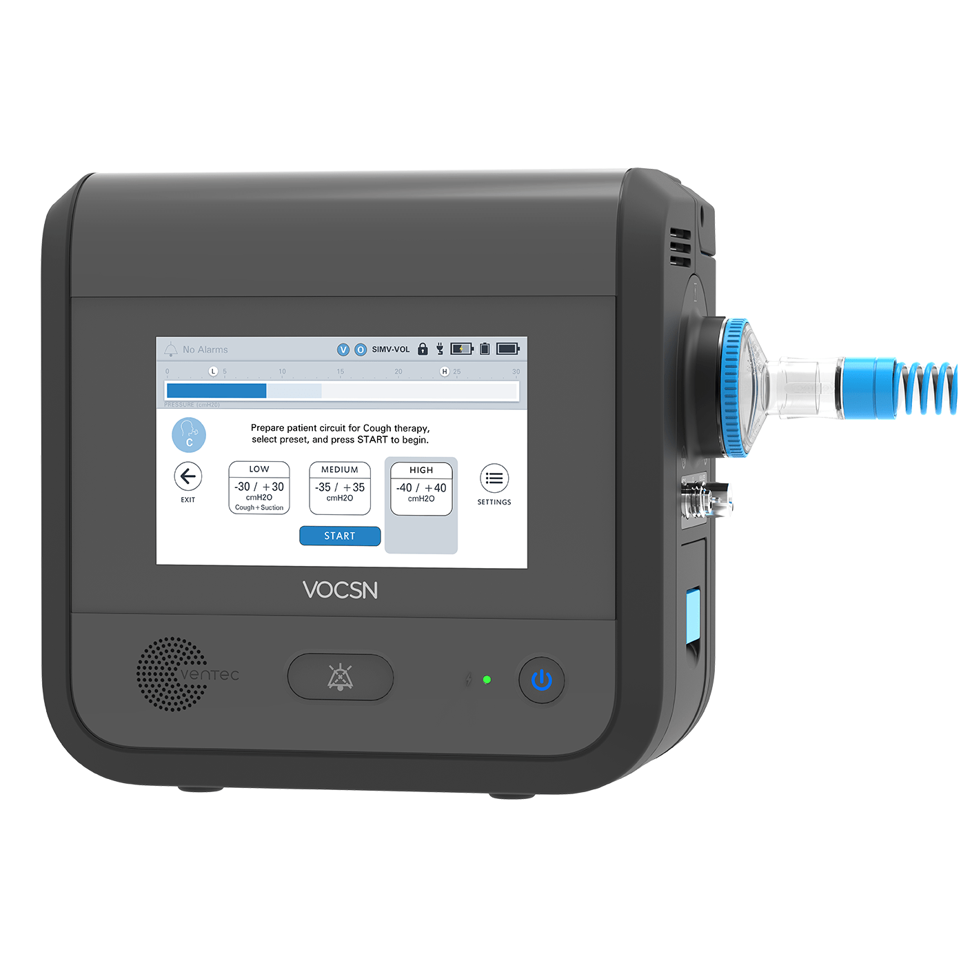 Ventec Life Systems-Ventec Life Systems VOCSN® V+Pro Transport Ventilator-MedTech-3