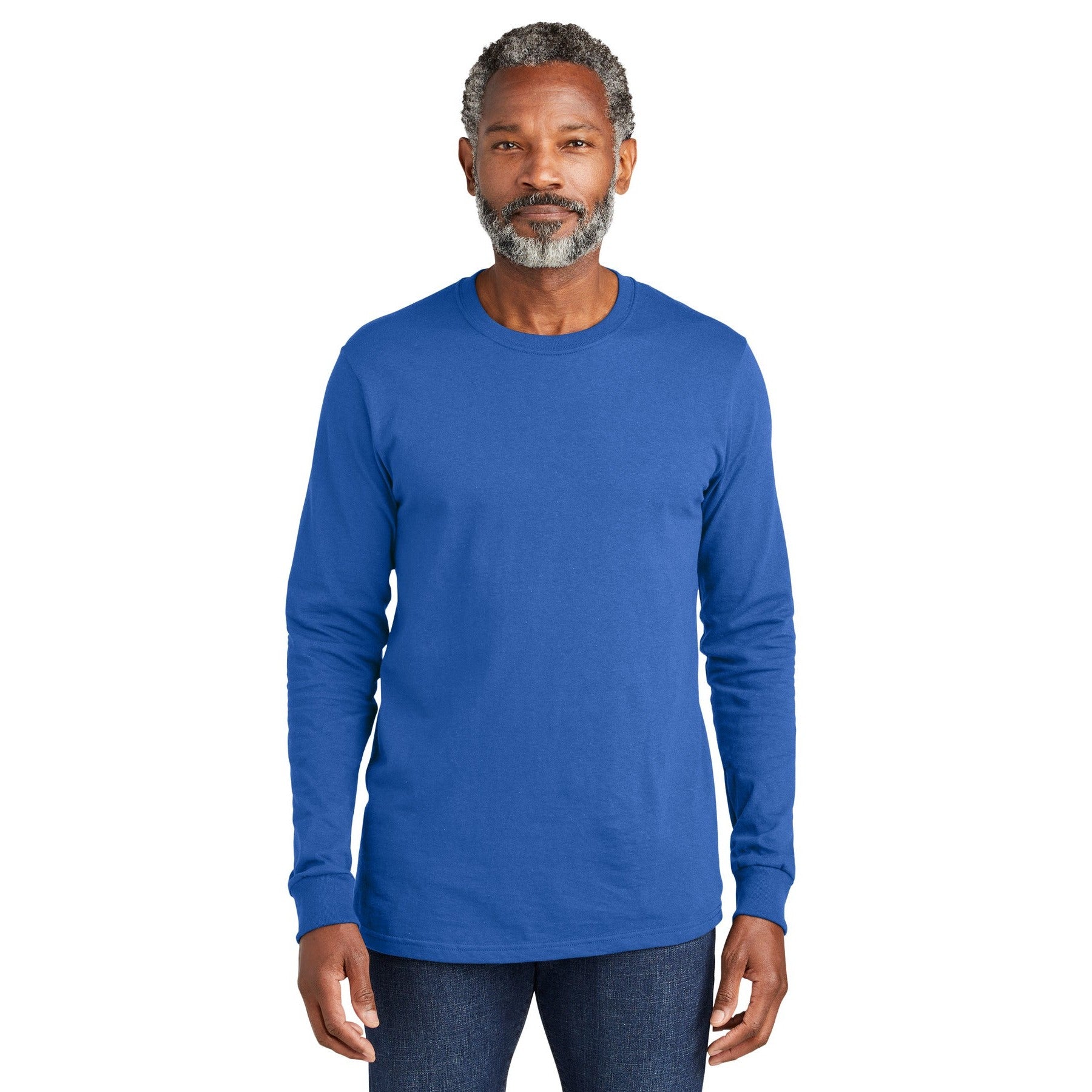 Volunteer Knitwear-Volunteer Knitwear™ All-American Long Sleeve Tee VL100LS-MedTech-7
