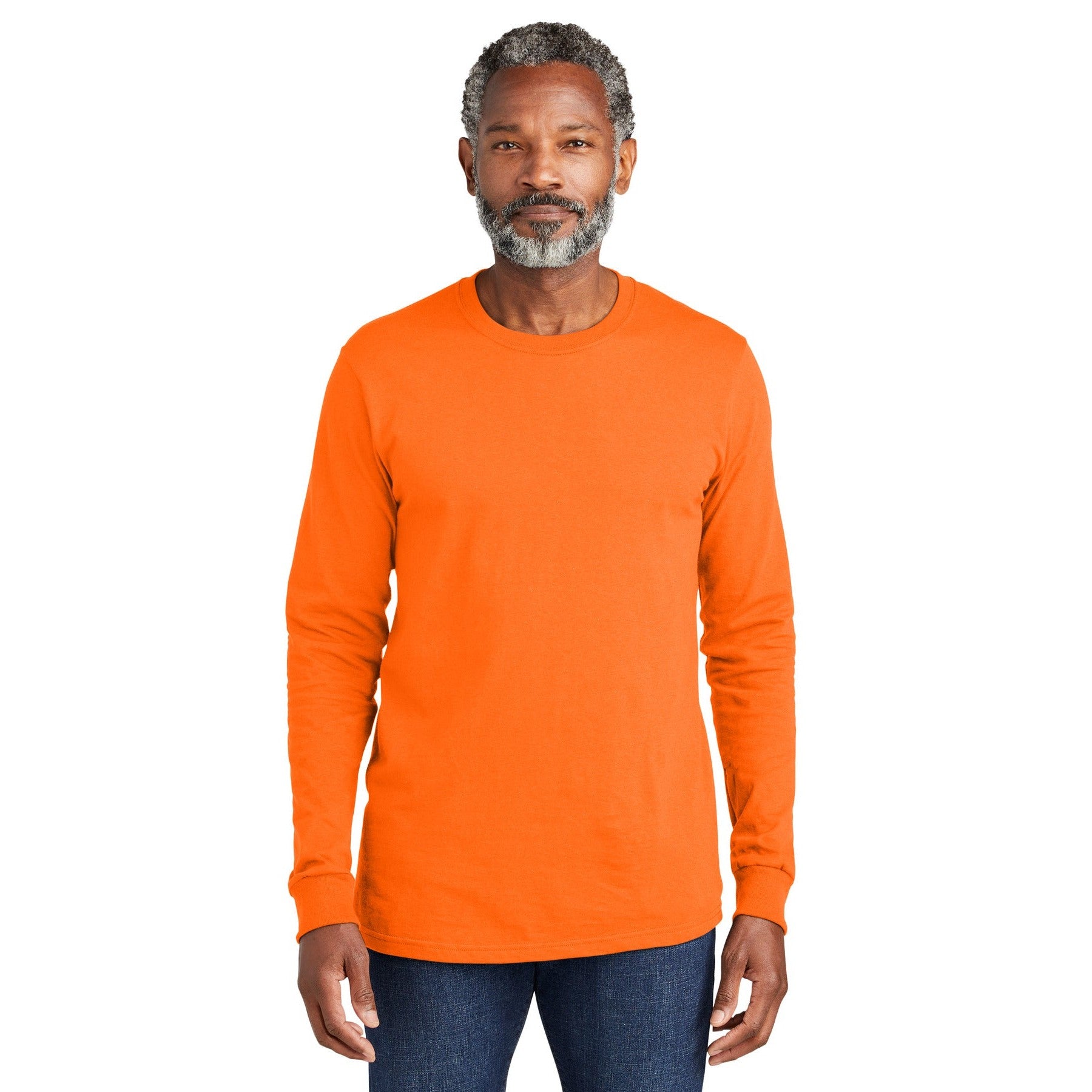Volunteer Knitwear-Volunteer Knitwear™ All-American Long Sleeve Tee VL100LS-MedTech-5