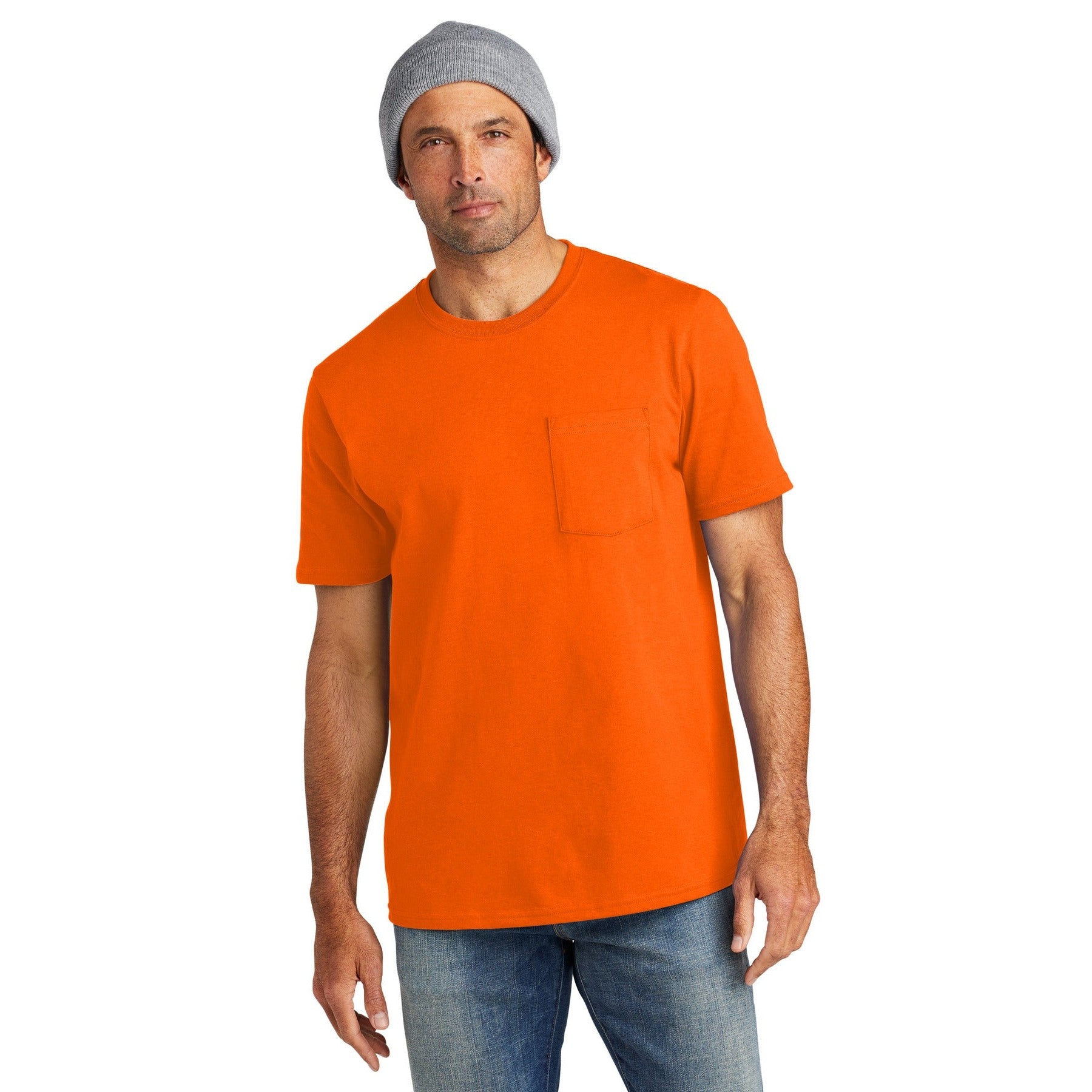 Volunteer Knitwear-Volunteer Knitwear™ All-American Pocket Tee VL100P-MedTech-5
