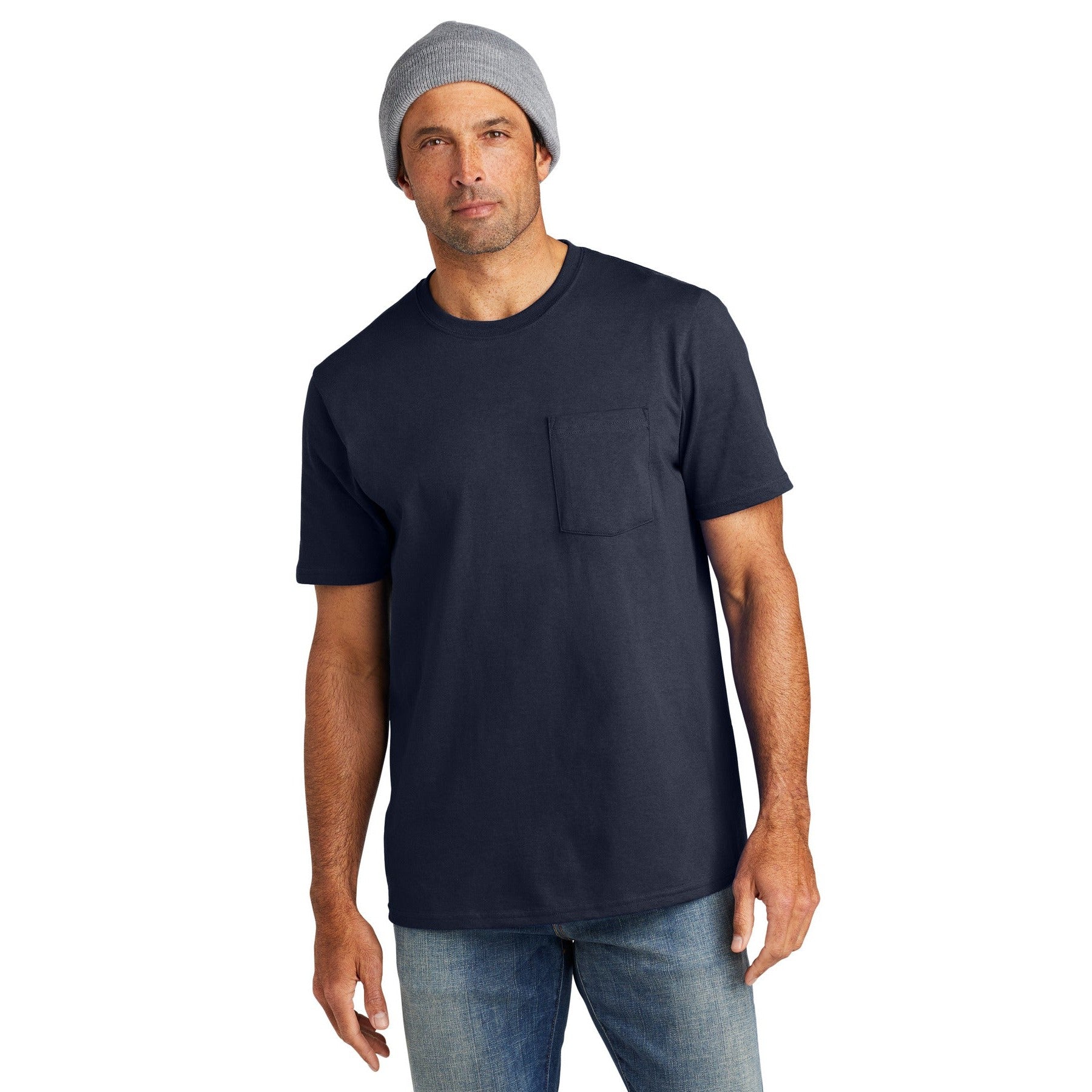 Volunteer Knitwear-Volunteer Knitwear™ All-American Pocket Tee VL100P-MedTech-6