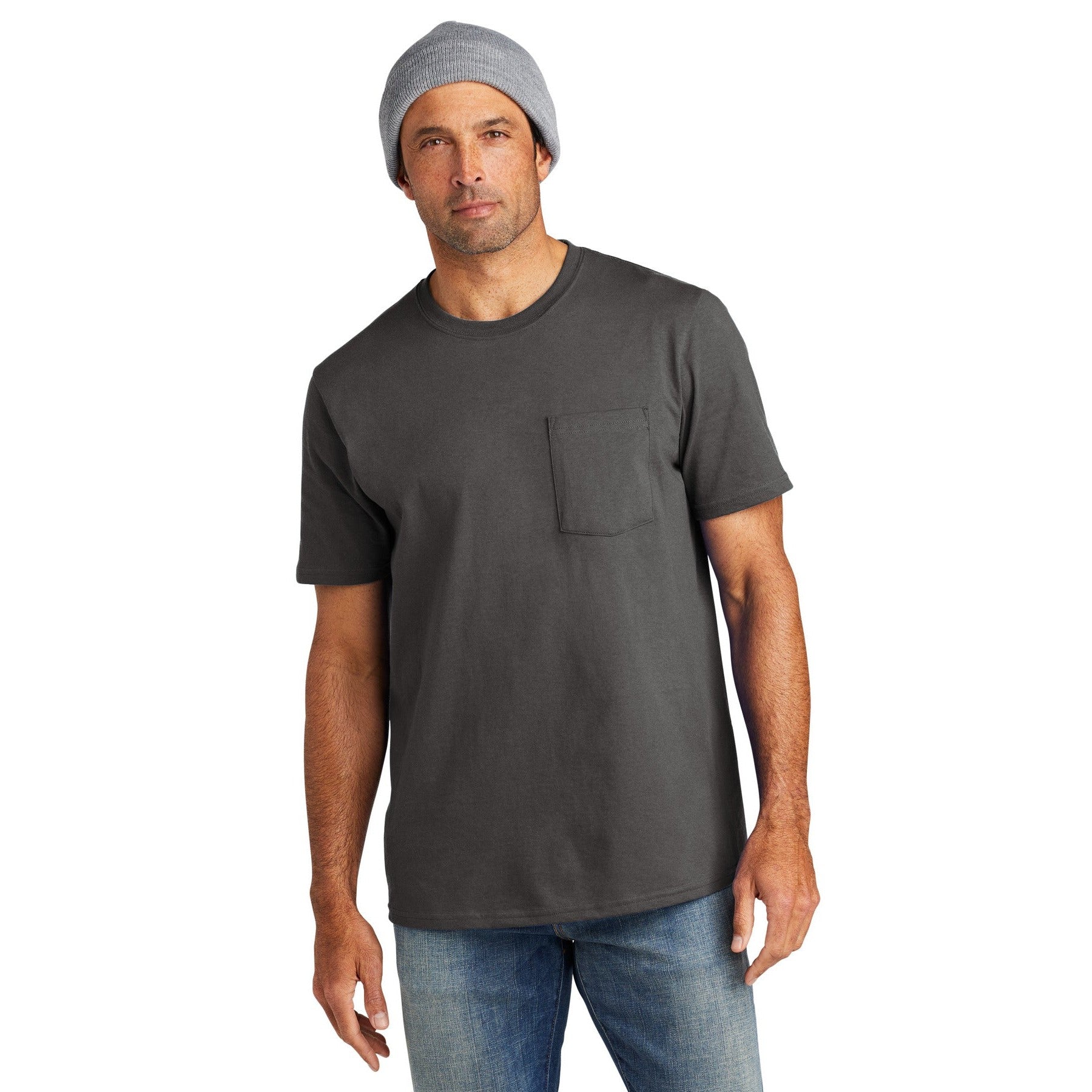 Volunteer Knitwear-Volunteer Knitwear™ All-American Pocket Tee VL100P-MedTech-3
