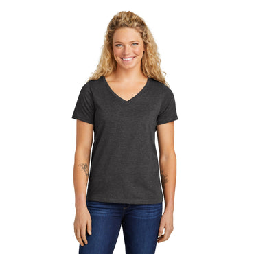 Volunteer Knitwear-Volunteer Knitwear™ Women's Daily V-Neck Tee LVL45V-MedTech-2