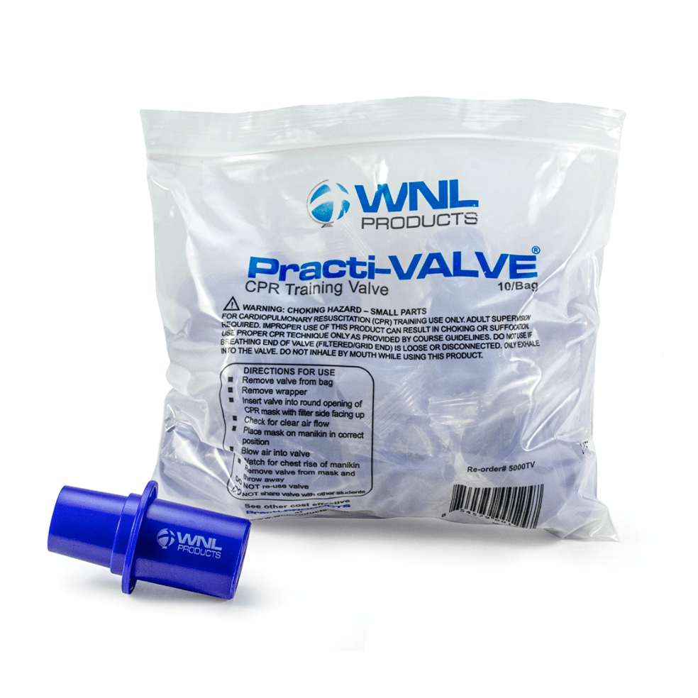WNL Products-WNL Products CPR Practi-VALVE® Training Valve PK/10-MedTech-5