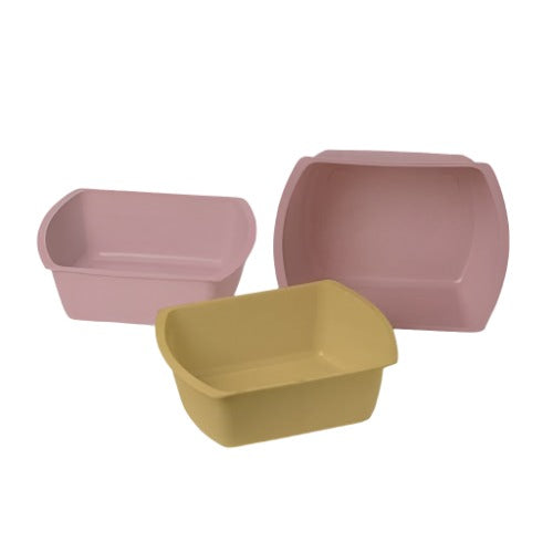 Medline-Wash Basin Rectangular Gold 6 Qt-MedTech-1