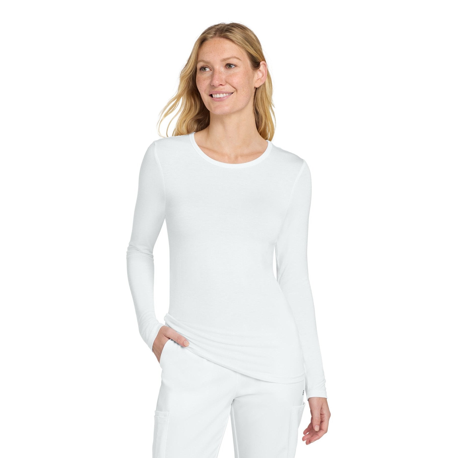 Wink-Wink® Women's Long Sleeve Layer Tee WW4029-MedTech-4