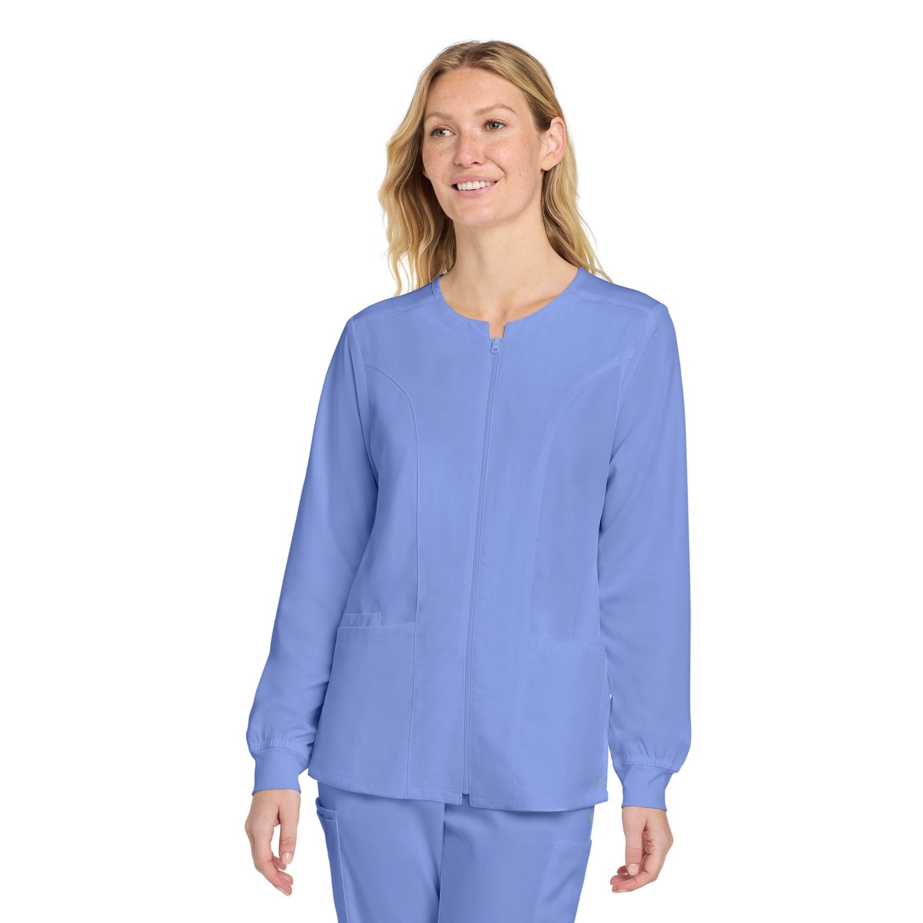 Wink-Wink® Women's Premiere Flex™ Full-Zip Scrub Jacket WW4088-MedTech-2