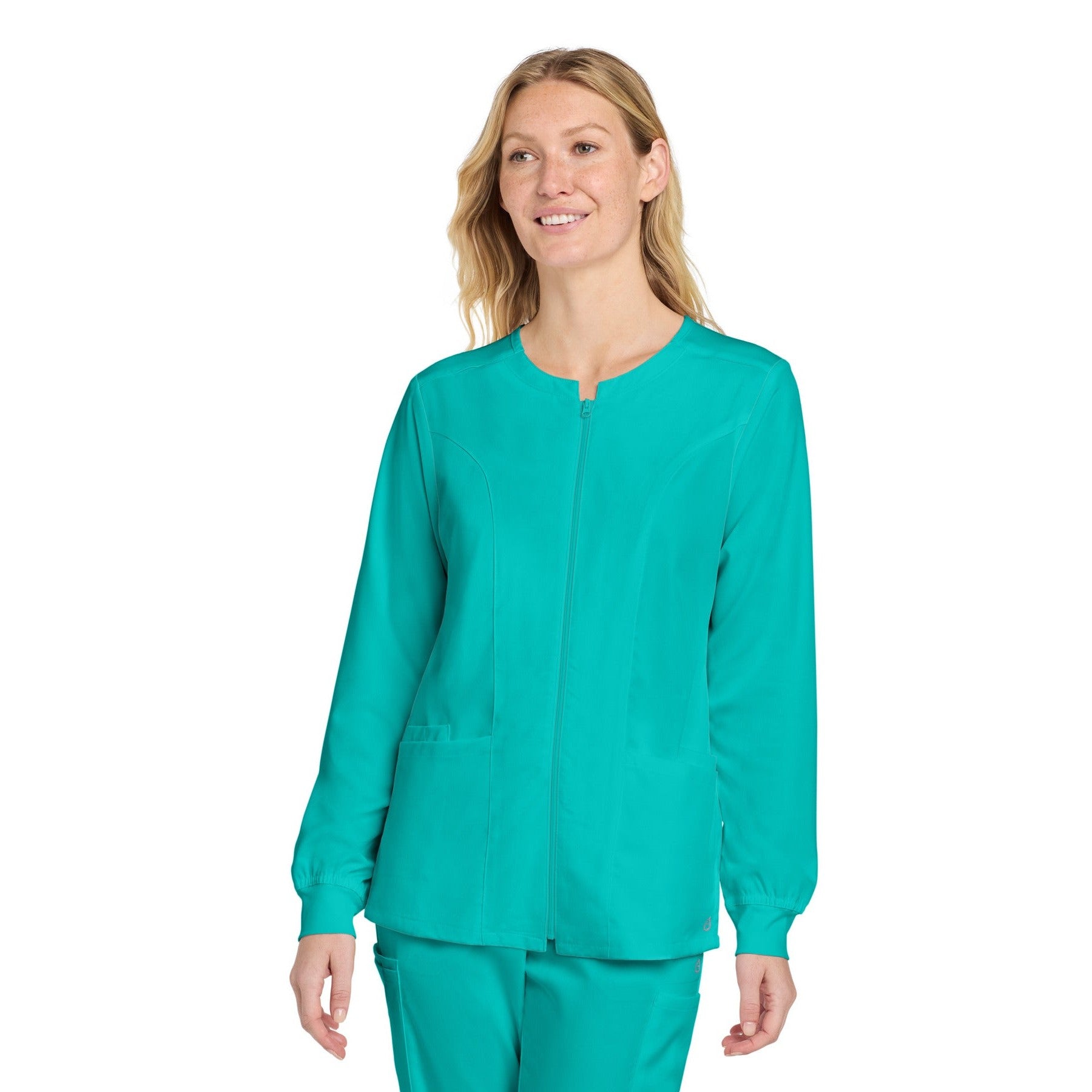 Wink-Wink® Women's Premiere Flex™ Full-Zip Scrub Jacket WW4088-MedTech-6