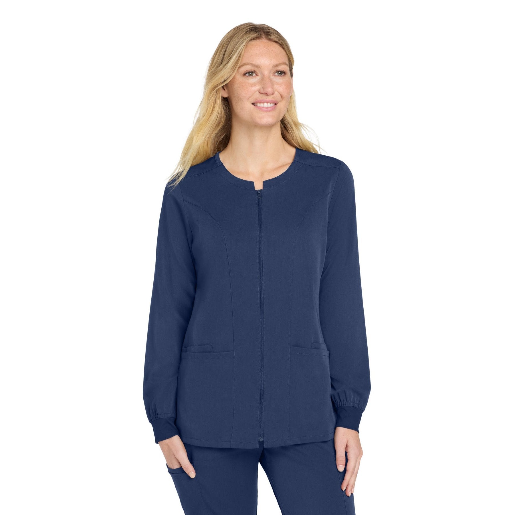 Wink-Wink® Women's Premiere Flex™ Full-Zip Scrub Jacket WW4088-MedTech-3