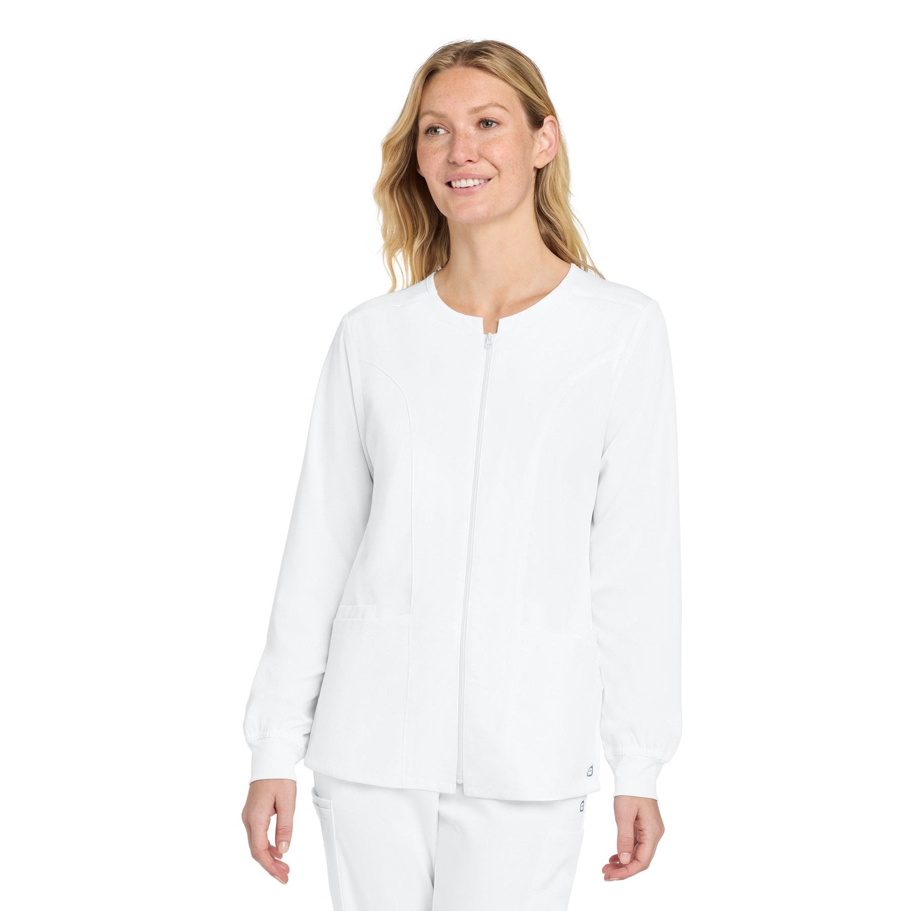 Wink-Wink® Women's Premiere Flex™ Full-Zip Scrub Jacket WW4088-MedTech-7