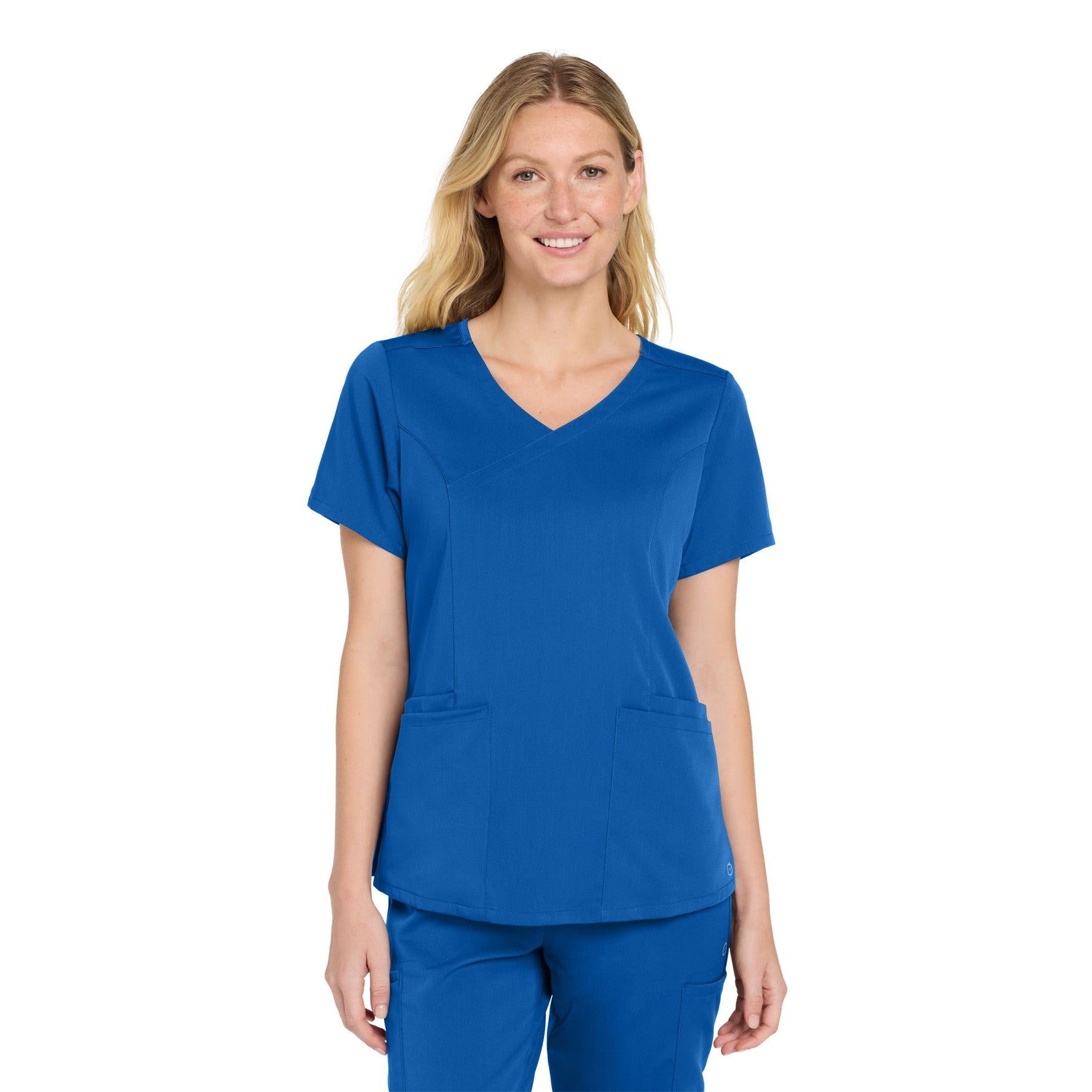 Wink-Wink® Women's Premiere Flex™ Mock Wrap Top WW4268-MedTech-5