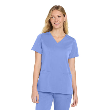 Wink-Wink® Women's Premiere Flex™ V-Neck Top WW4168-MedTech-2