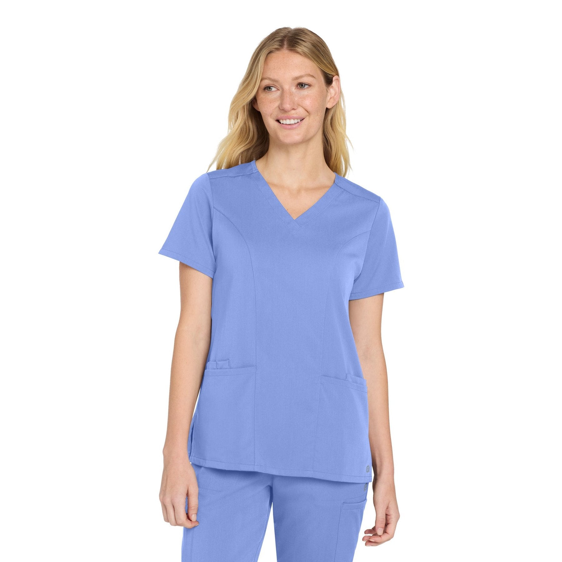 Wink-Wink® Women's Premiere Flex™ V-Neck Top WW4168-MedTech-2