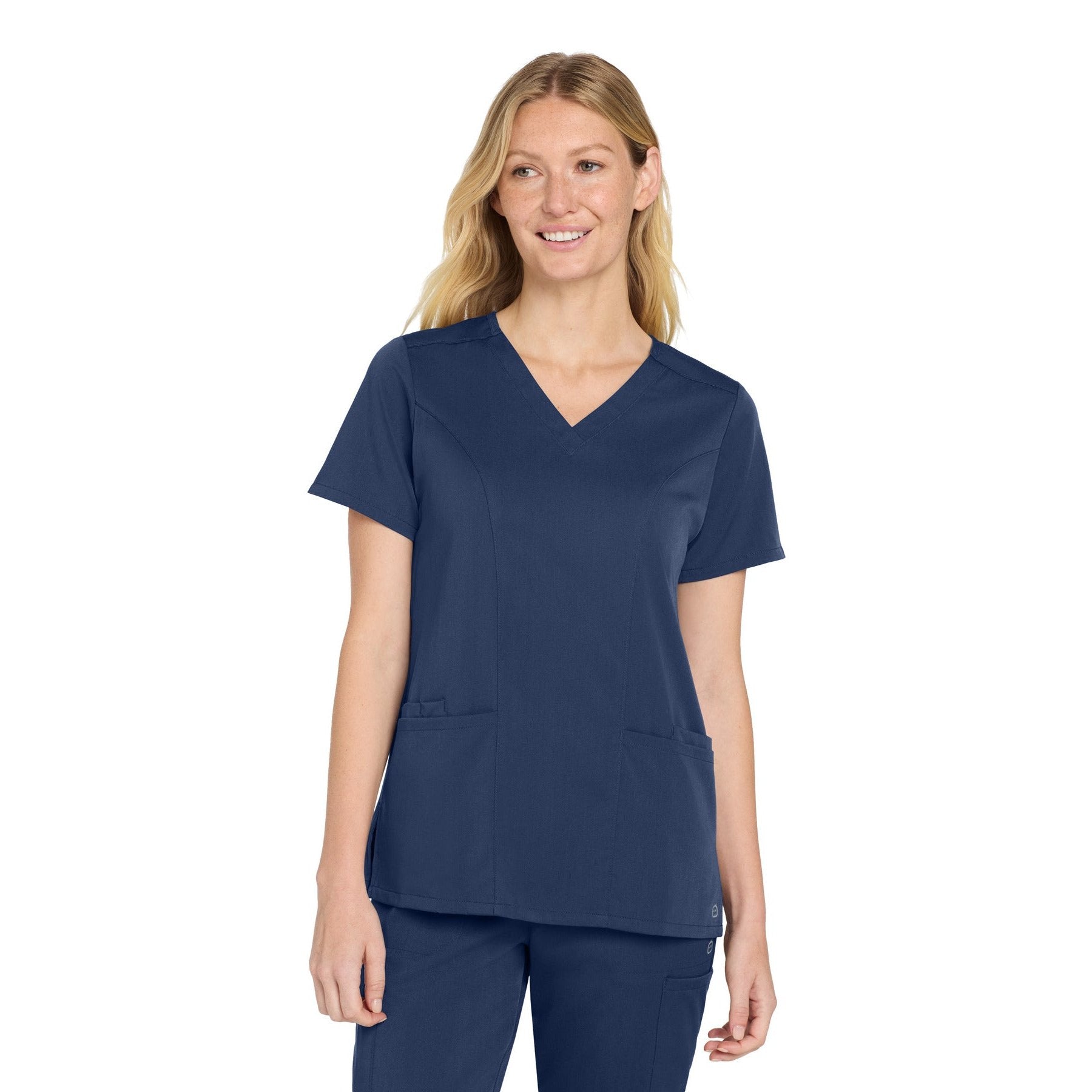 Wink-Wink® Women's Premiere Flex™ V-Neck Top WW4168-MedTech-3