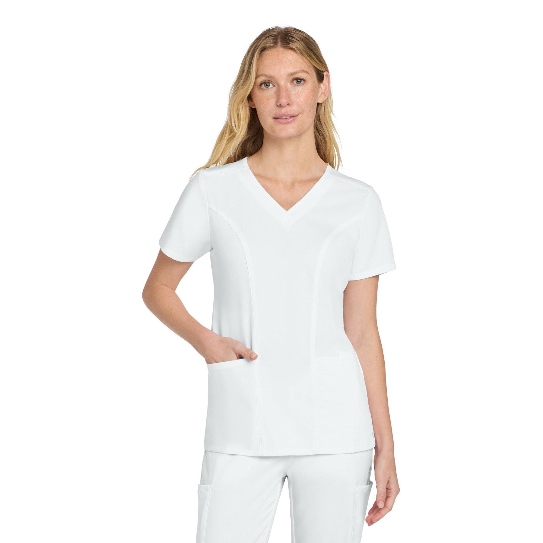 Wink-Wink® Women's Premiere Flex™ V-Neck Top WW4168-MedTech-7