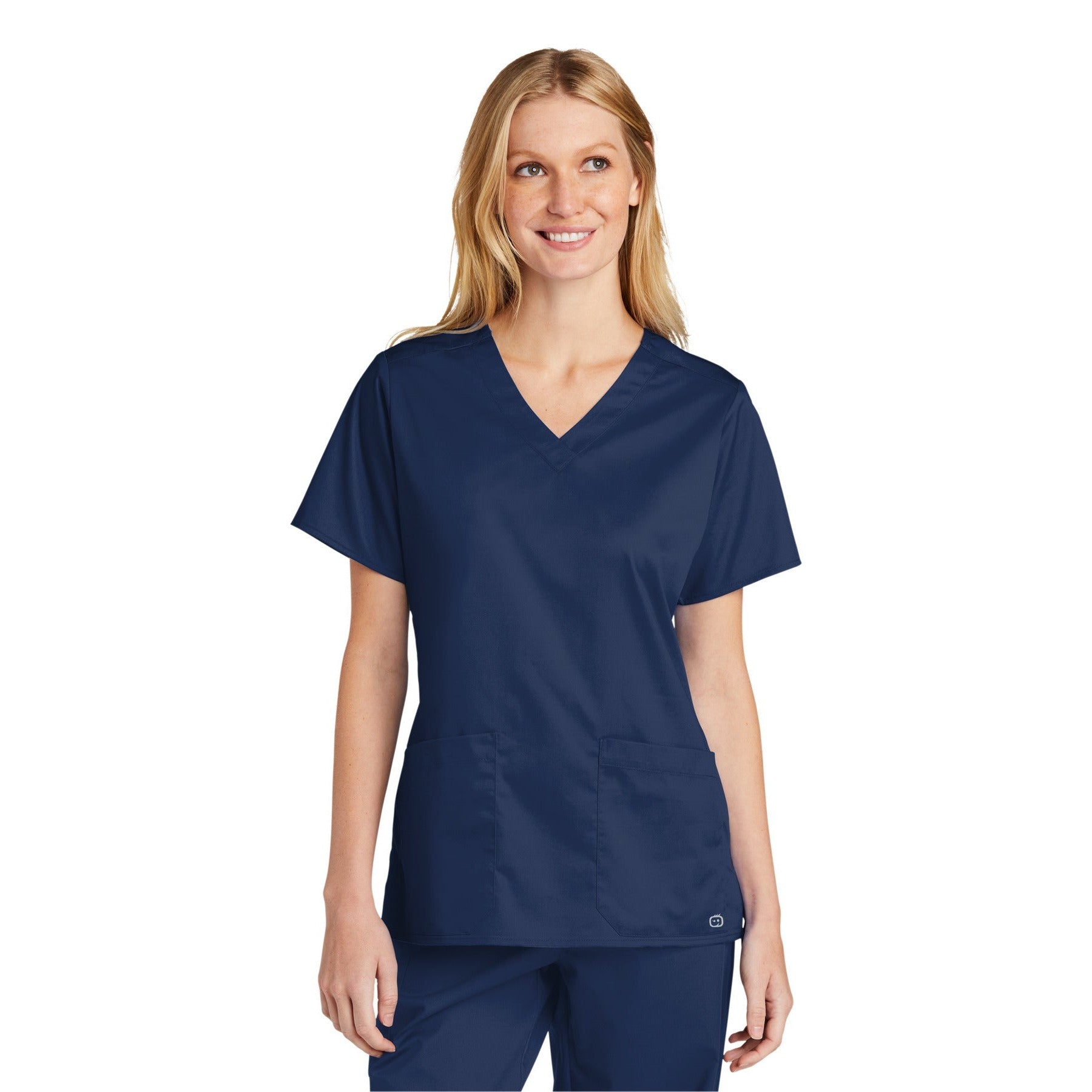 Wink-Wink® Women's WorkFlex V-Neck Top WW4560-MedTech-3