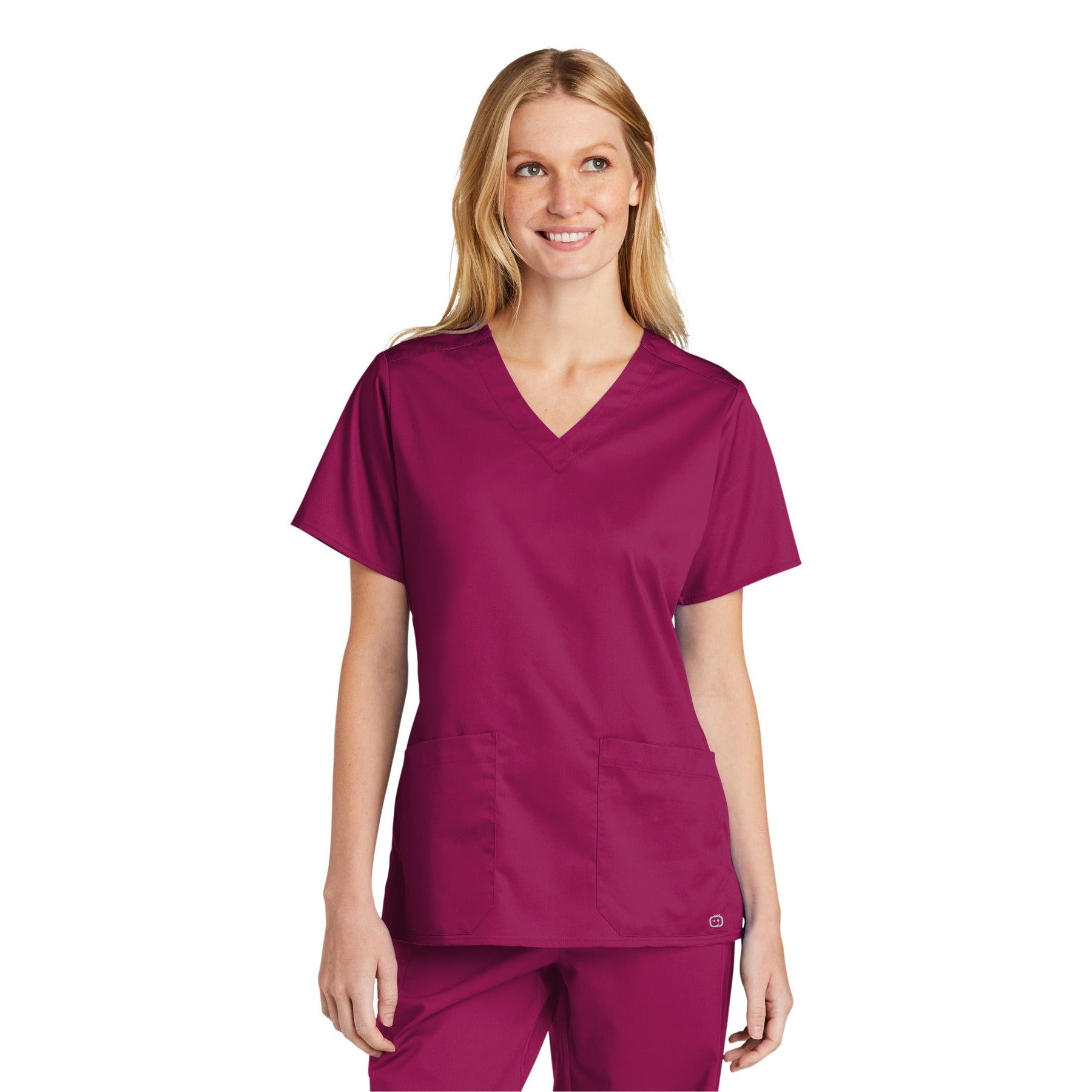 Wink-Wink® Women's WorkFlex V-Neck Top WW4560-MedTech-5