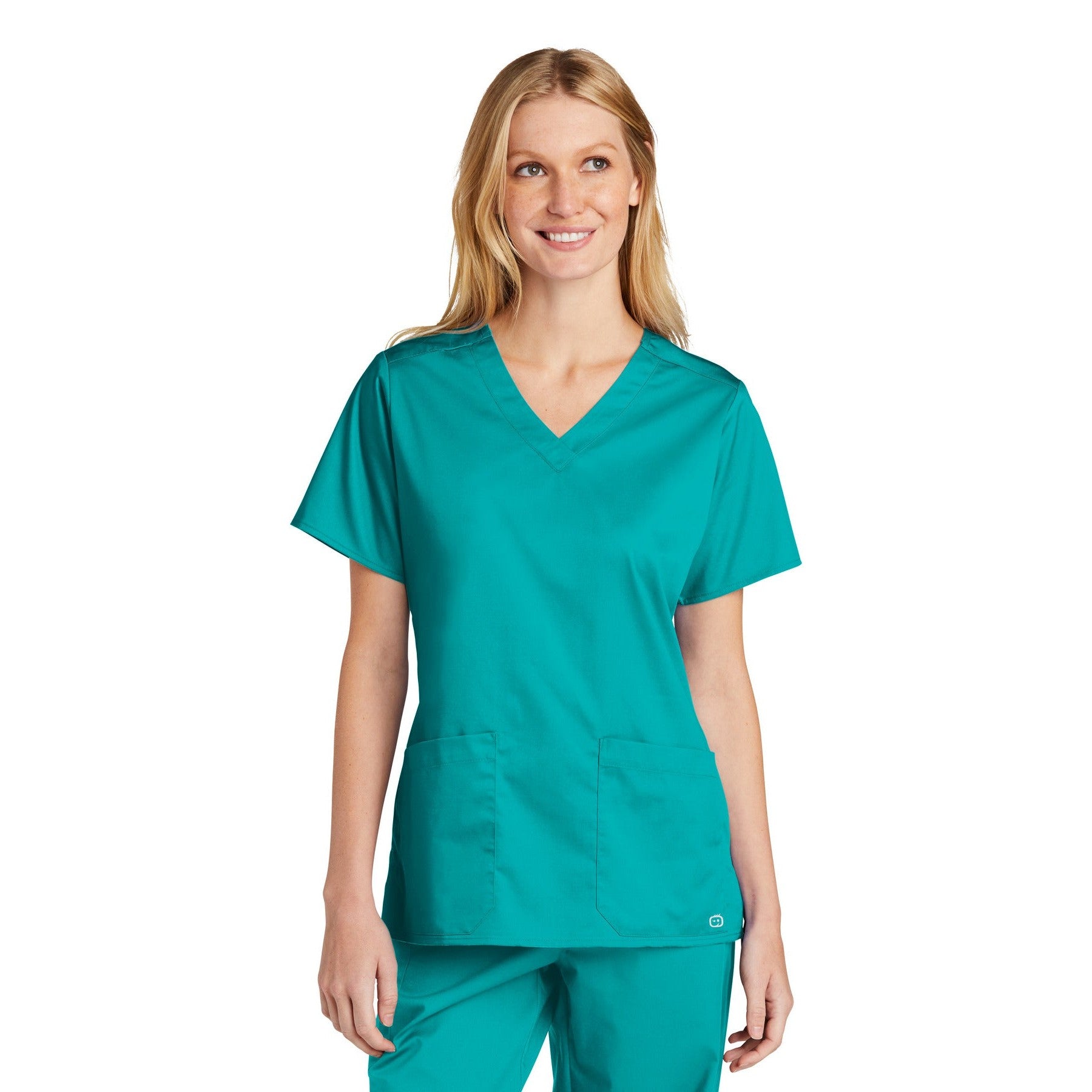 Wink-Wink® Women's WorkFlex V-Neck Top WW4560-MedTech-6