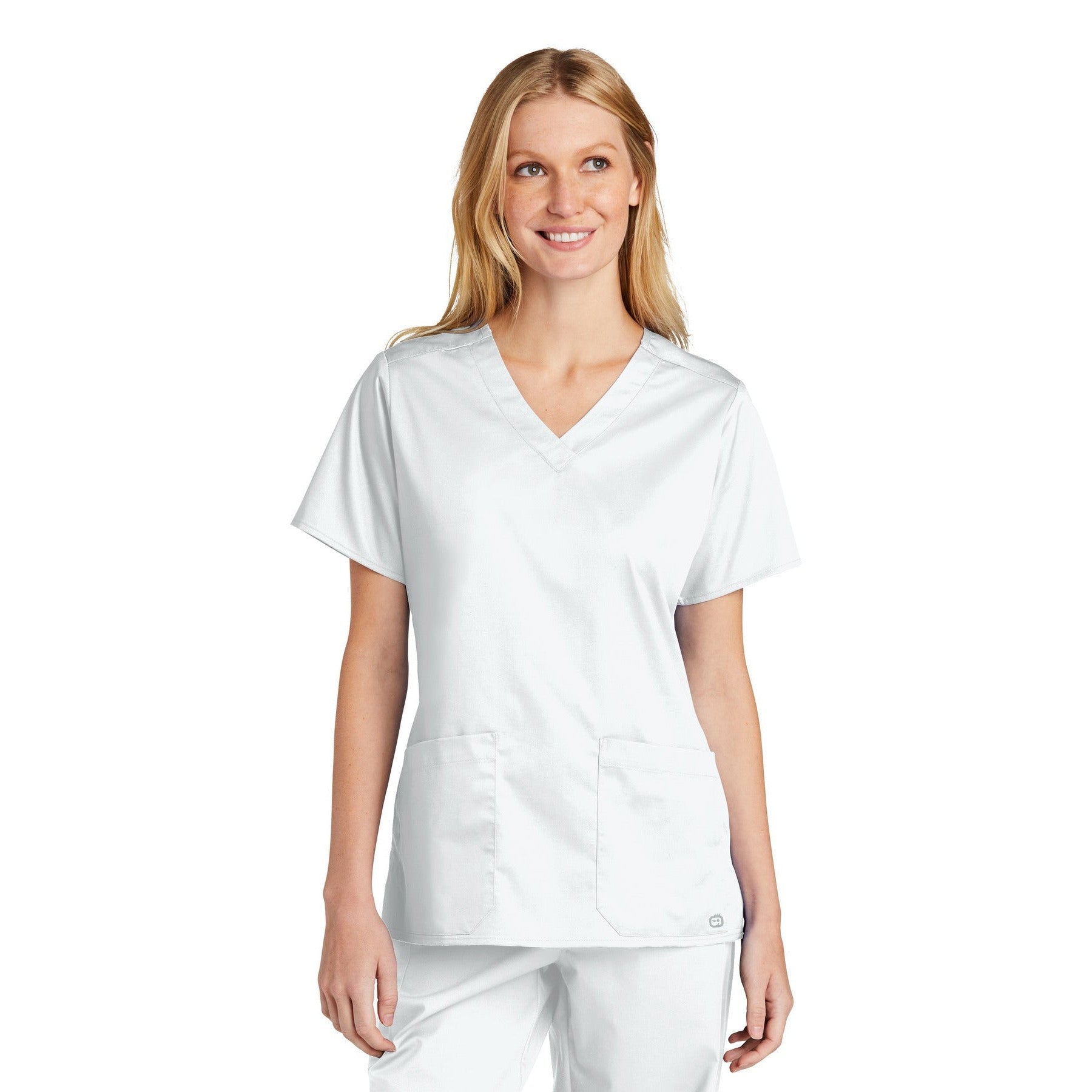 Wink-Wink® Women's WorkFlex V-Neck Top WW4560-MedTech-7