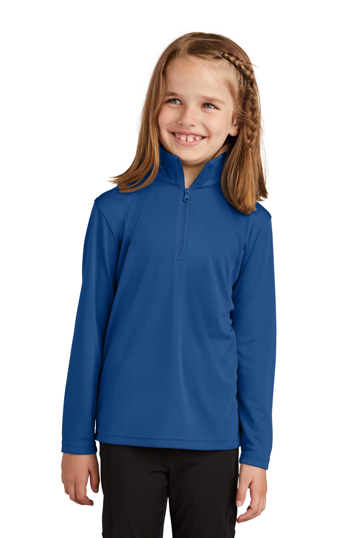 Sport-Tek- Sport-Tek ® Youth PosiCharge ® Competitor ™ 1/4-Zip Pullover. YST357-Medtech- 4